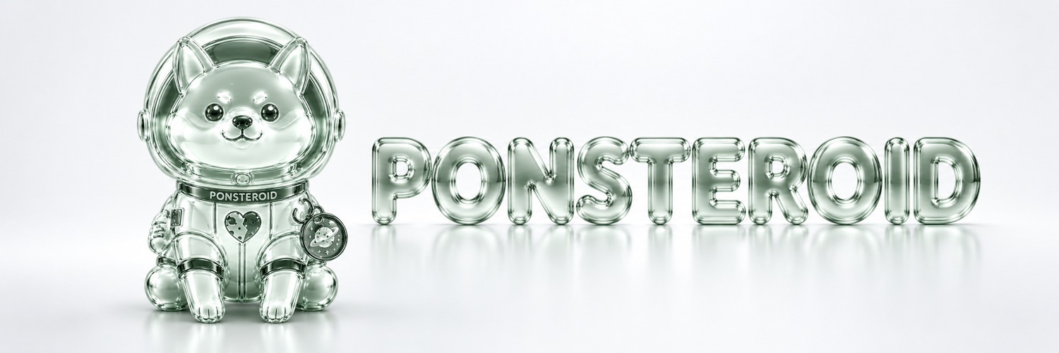 PONSTEROID banner